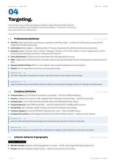LinkedIn Ads ebook sample page 13