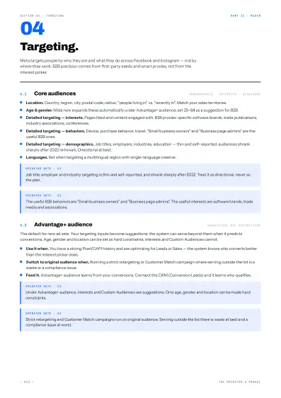 Meta Ads ebook sample page 13